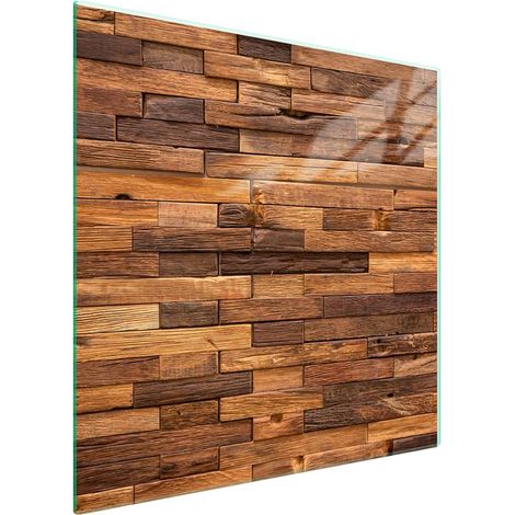 Plaque de protection en verre pour poêle à bois 50x52 (1/5)
