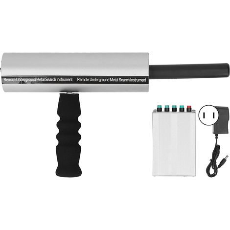 Wiederaufladbarer tragbarer Metalldetektor für die Suche nach Gold und Silber (Aluminium, Silber), Tiefe 14 m, Reichweite 800 m, 100-240 V, US-Stecker. (1/5)