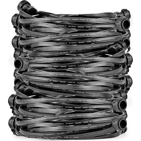 ledmaxx ILLU-30-V2 Lichterkette Schwarz 30 Meter (1/5)