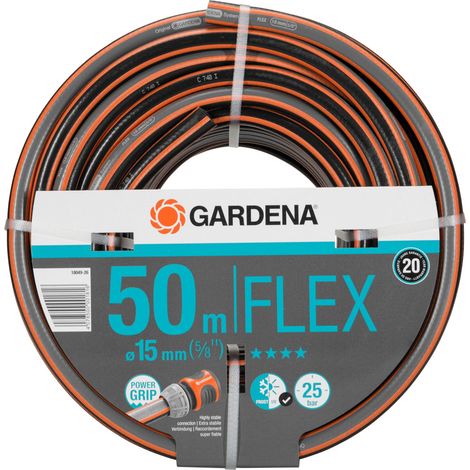 GARDENA Tuyau d'arrosage Comfort FLEX 15 mm (5/8’’) 50 m (18049-26)