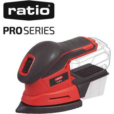 Lijadora Tipo Mouse R-L20-B RATIO PRO