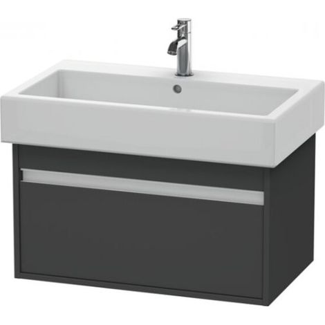 Duravit Ketho Mueble lavabo de pared 6687, 1 extraíble, 750mm,