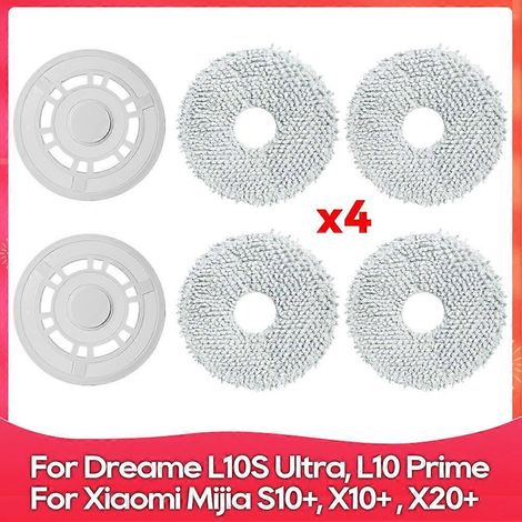 Für Dreame L10S Ultra, L10S Pro, L10 Prime, S10 Pro, Xiaomi S10+, X10+, X20+, B101CN Mopp-Tablett-Halter-Montageteile (1/5)