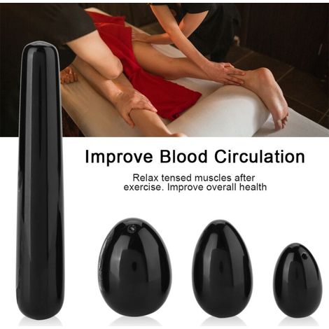 Lot de 4 bâtons de massage périnéal pour renforcement musculaire intime et bien-être féminin