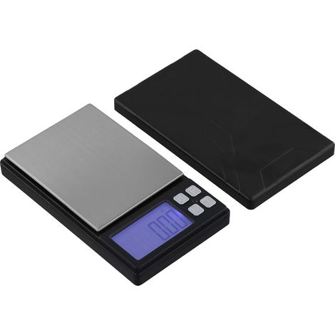 Balance de Précision Compacte 500g/0.01g – Balance de Poche Multifonction, Écran LCD Rétroéclairé et 7 Modes de Pesée, Fonction Tare et Compteur Intelligent pour Aliments, Bijoux et Café (1/4)