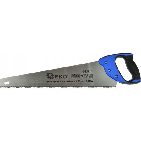 Handsäge geko hand saw Klinge 450 mm Stahl 65Mn (1/3)