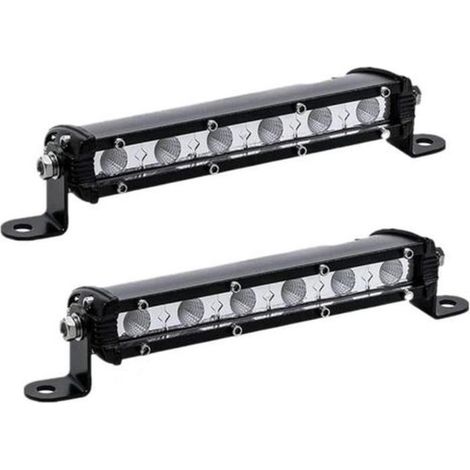 Feu de recul LED 18cm 18W 12V, phare travail longue portée voiture moto 4x4