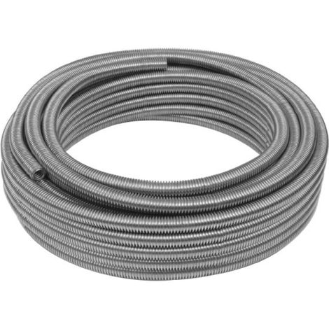 TUBO FLESSIBILE CORRUGATO IN ACCIAIO INOX - ø12 1/2-10 MT