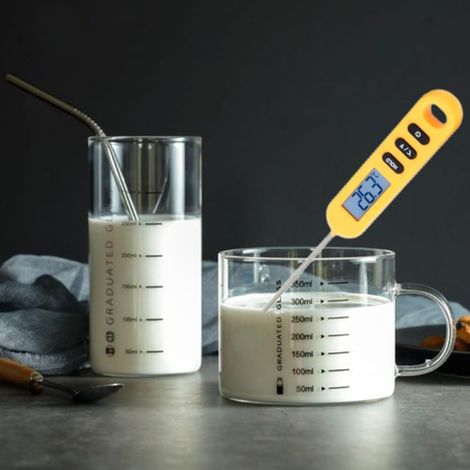 Thermomètre de cuisine pour viande, sonde température lait (1/5)