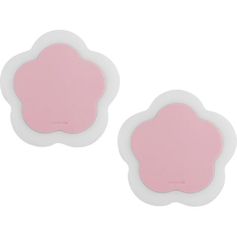 2 tapis de table en silicone, forme fleur, haute température, alimentaire, lavable au lave-vaisselle (1/5)