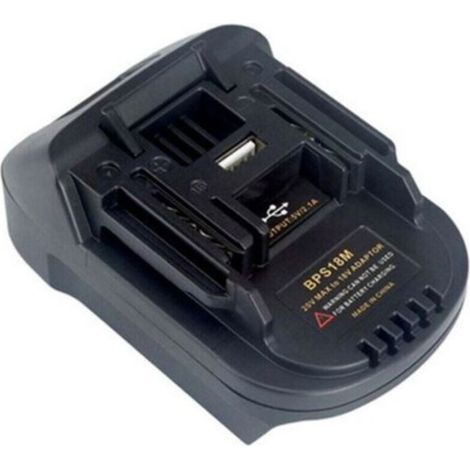 Adaptateur Batterie Lithium Ion - 20 V - Pour Outils Électriques - Compatible BL1830 BL1840 BL1850 BL1860 LBXR20 LB2X4020 PCC685L PCC680L FMC680L - 1 Pièce
