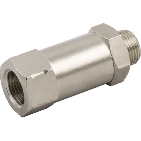 Clapet anti-retour RS PRO 6063 Fileté 1/8 in Male, 2 to 8bar 1/8pouce ( Prix pour Sachet de 10 )