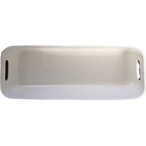 Bac de rangement plastique avec poignée boîte de bureau polyvalente organisateur coques téléphone cosmétiques chaussettes cils (1/4)