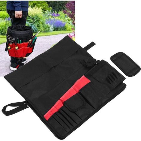 Werkzeugtasche für Eimer Gartengerätetasche Werkzeugtasche für Eimer 42 Fächer 31 x 20 x 23 cm Werkzeughalter Aufbewahrungstasche für Gartengerät (1/5)