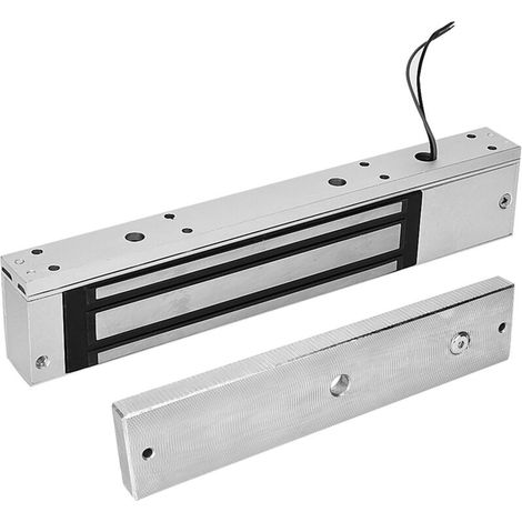 12V Magnetic Electric Lock – Holding Force 280kg – Weatherproof for Wood, Metal and Glass Doors – Easy Installation (1/5)