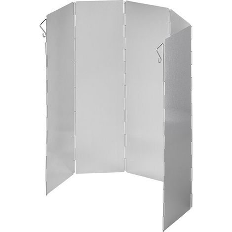Paravento cottura pieghevole in alluminio 5 pezzi 49 x 36 cm (1/5)