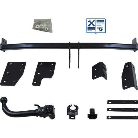 Attelage - Renault KOLEOS I - 08/13-12/99 - rotule démontable - AUTO-HAK - Faisceau spécifique 13 broches (1/2)