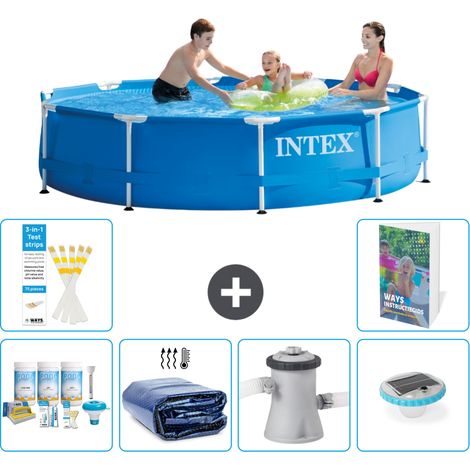 Frame Pool Rund - 305x76 cm - 7-teilig S160