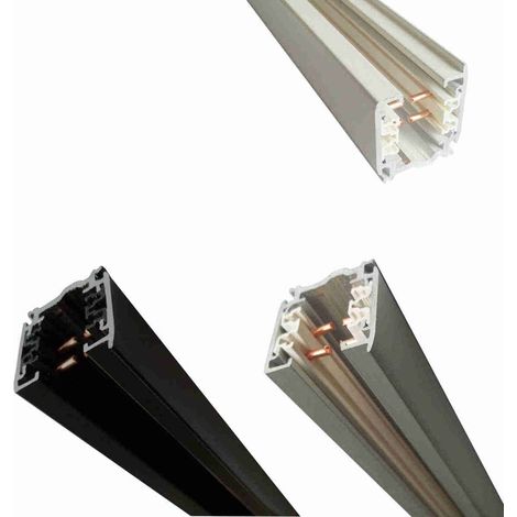 Leuchte 000 xts4100-3 Aluminium Dreiphasenschiene 1 Meter
