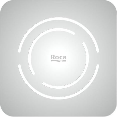 Roca – Grille de vidage Twist en acier inoxydable pour receveur de douche Terran-N – Résistance à la glissance – Accessoire pour siphon
