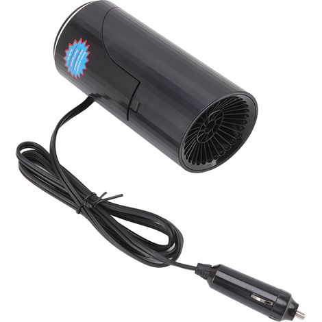 Tragbare Autoheizung, schnelles Heizen/Kaltheizen, Zigarettenanzünderadapter, Entfroster und Enteisungsfunktion mit drehbarem Sockel. (1/5)