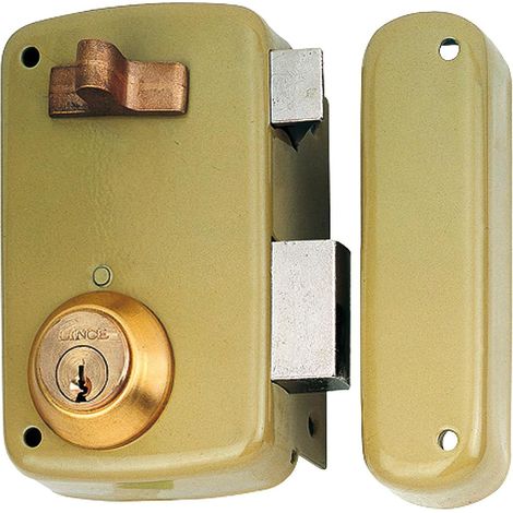 Cerradura de sobreponer Lince 5056a-95056ahe60d Acero Derecha 60 mm Sobreponer (1/2)