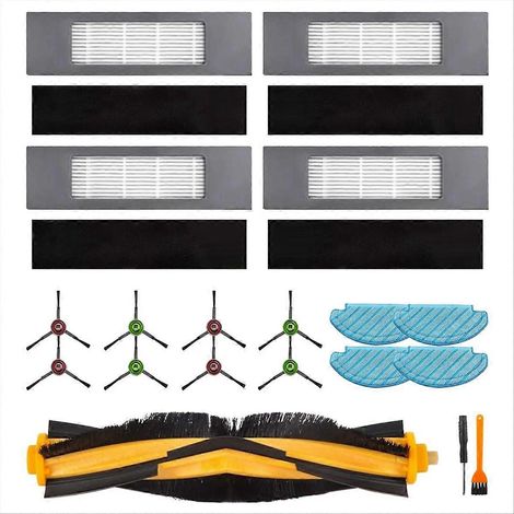 Kit de pièces de rechange pour aspirateurs robots Ecovacs DEEBOT OZMO T8 AIVI T8 Max T8 et Yeedi Vac/Yeedi Vac Station (1/5)