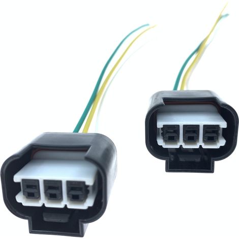 Compatible avec Sonata ix35, Elantra, K3, Sportage, K2, K5, K4, Mistra et Elantra réservoir d'eau avec résistance, prise de faisceau de câblage pour ventilateur électronique (1/5)