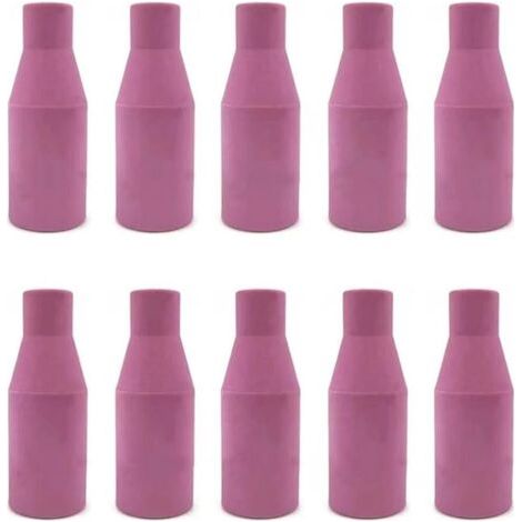 BUNTHAUS 10 Pcs MB15AK Couvercle de Protection de Buse en Céramique Buse de Protection en Céramique MIG Buse Conductrice en Céramique Buse en Céramique (1/5)