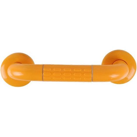 Accoudoir de toilette antidérapant avec poignée anti-chute, adapté aux personnes âgées, accessoires de salle de bain jaunes (1/5)