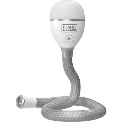 Tragbare Lampe Black Decker BDCFSL01 XJ grau 500 Lumen