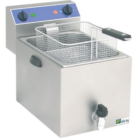 Friteuse professionnelle électrique de Table Série Standard avec Vidange - 8 L - AFI Collin Lucy