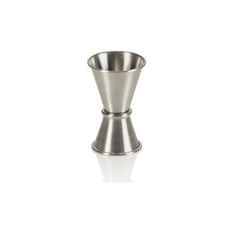 Doseur Jigger 1,5/3 cl Ø 4,5 cm H 7 cm inox - Was Germany (1/2)