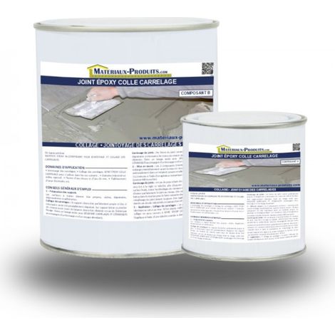 Joint époxy colle Carrelage - 1 Kg Blanc - MATPRO