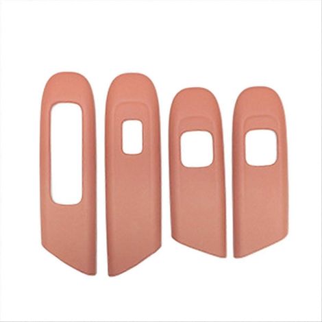 Bouton de lève-glace pour Classe C Marron 22-24, interrupteur de vitre électrique, pièce de rechange, compatibilité Mercedes, couleur brun, modèle 2022-2024, commande de fenêtre, accessoire intérieur. (1/5)