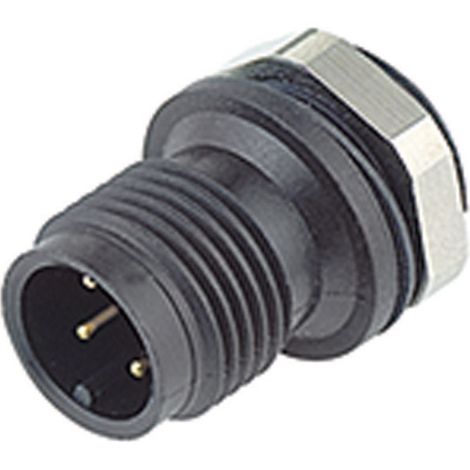 binder 09-0433-81-05 Sensor-/Aktor-Einbausteckverbinder M12 Stecker, gerade  Polzahl Sensoren: 5 1 S