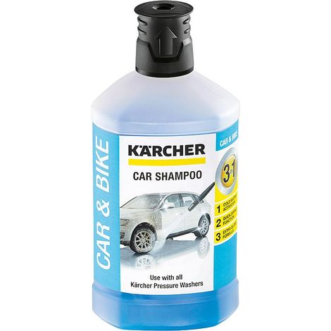 Kärcher Autoshampoo 3 in 1 1 Liter Reiniger Dampfstrahler