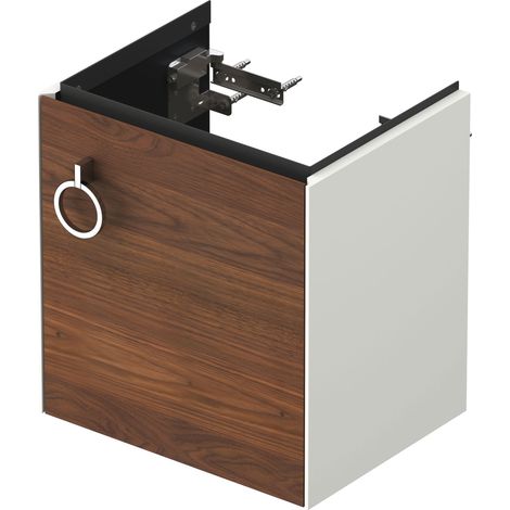 Duravit Tulip blanco, mueble de tocador colgado en la pared,