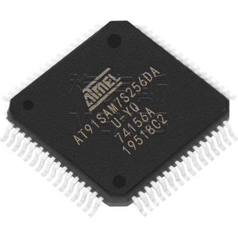 AT91SAM7S256D-AU AT91SAM7S256D-MU 5 chips, electronic components, electronic parts, 5 units.