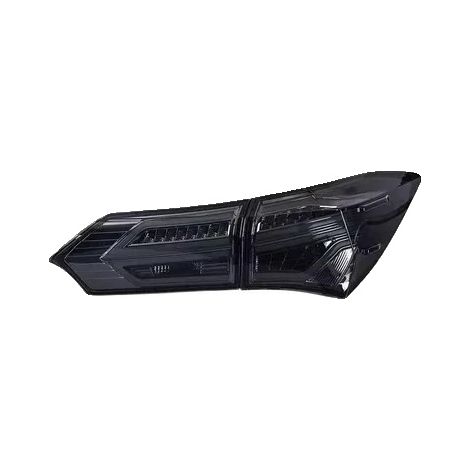 Fanale posteriore a LED, indicatore di direzione dinamico, compatibile con Toyota Corolla 2014-2018, fumé, 2 pezzi (1/2)