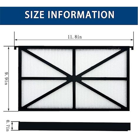 2er-Pack Filter für den Hayward RCX70101PAK2 TigerShark SharkVac Aqua Vac Saugroboter (1/5)