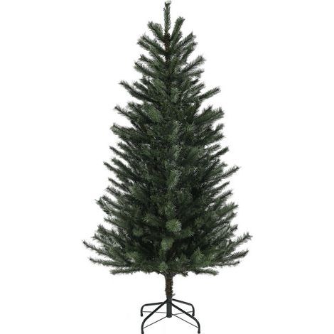 Sapin de Noël artificiel 180 cm Arbre de Noël avec support en acier pliable, 467 Branches, décoration de Noël, Vert (1/5)