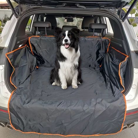 Extensión para coche para perros, alfombrilla para mascotas, extraíble y lavable, impermeable, resistente a los arañazos, funda para asiento de coche para mascotas, 180105 cm (1/2)