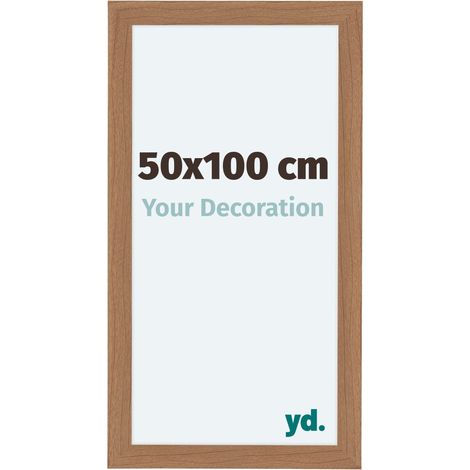 yd. - Cadre photo 50x100 - Noyer clair - MDF - Como (1/5)