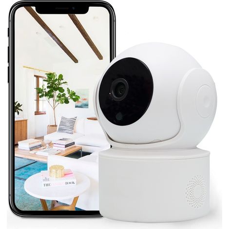 Cámara de seguridad inteligente inalámbrica de audio bidireccional Q-S5 5.0MP (1/2)