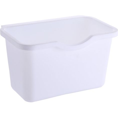 Panier à déchets suspendu en plastique pour porte de placard de cuisine, poubelle, bac à ordures (1/5)