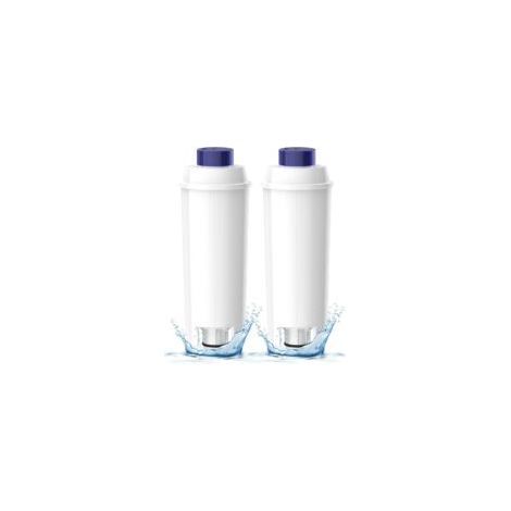 Filtros de agua para cafeteras Delonghi Magnifica S, filtros Delonghi Dinamica y series ECAM/ETAM/ESAM/BCO, cartucho de filtro DLSC002, filtro ablandador de agua (2 unidades) - Crezuo