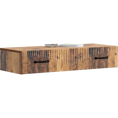 Maison Exclusive - Tavolino da Parete Laterale Legno antico 87,5 x 34,5 x 17 cm