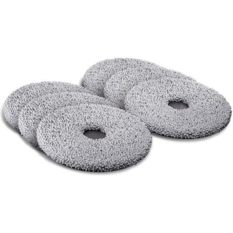 (6 Pièces) Plus 505 Combo Serpillères de Rechange Compatibles avec Robot Plus 505 Combo Plus 405 Combo robot, Accessoires de Serpillère (1/4)