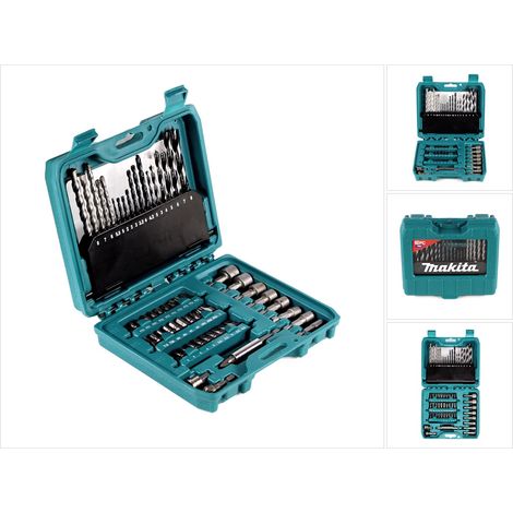Makita P-90358 set de puntas, brocas y accesorios para atornillar – 60 Piezas (1/5)
